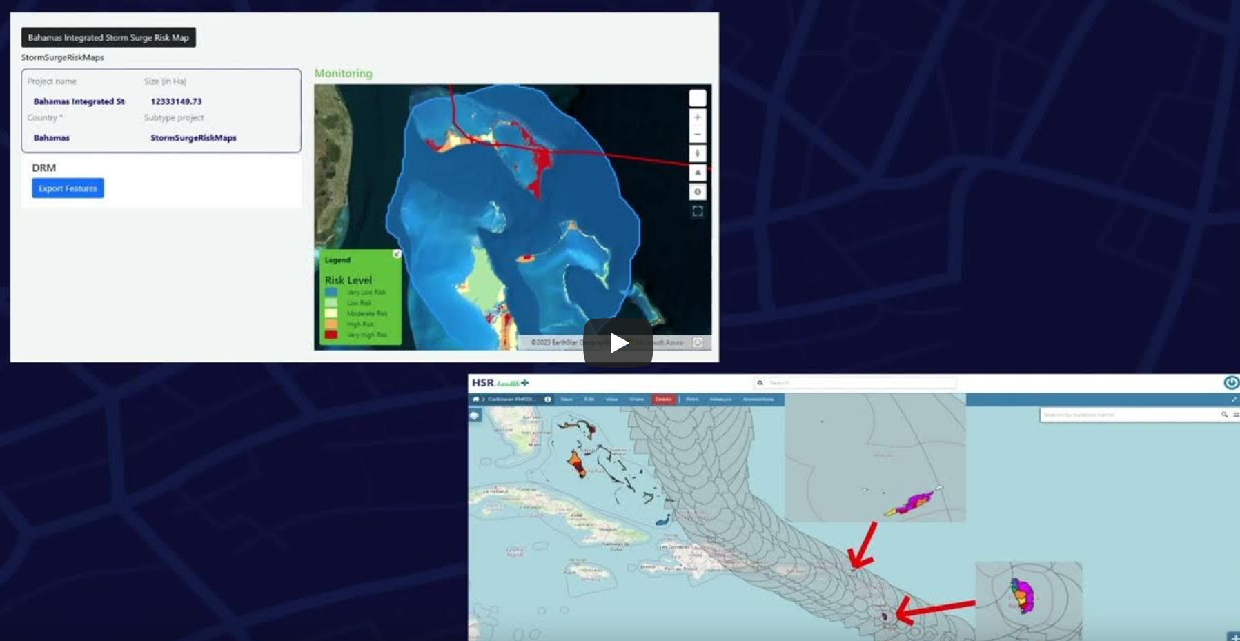 Caribbean Hurricane Health Risk Index